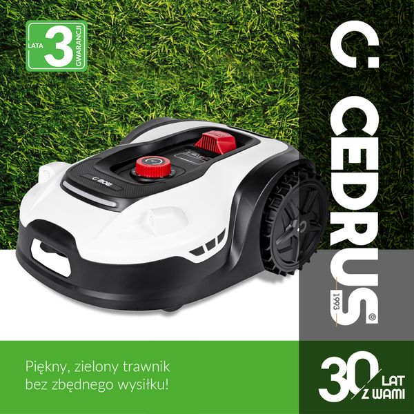 CEDRUS M6+ ROBOT KOSZĄCY KOSIARKA AUTOMATYCZNA DO TRAWY C-MOW 600m2 - OFICJALNY DYSTRYBUTOR - AUTORYZOWANY DEALER CEDRUS zdjęcie 34