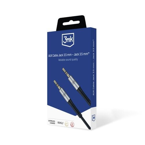 accessories - 3mk aux cable jack 3,5 mm - jack 3,5 mm na Arena.pl