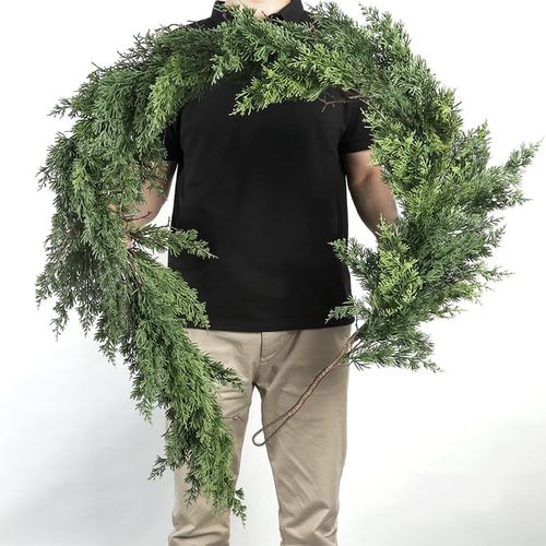 DIY WIENIEC ŚWIĄTECZNY 180CM Z SZYSZEK WIANEK CEDROWY DEKORACJA ŚWIĄTECZNA na Arena.pl