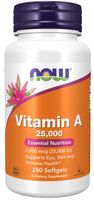 # NOW FOODS Witamina A 25000 IU (250 kaps.)
