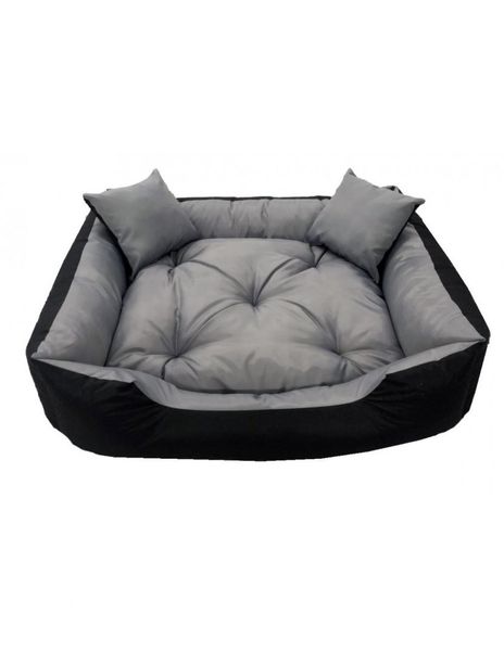Duże Legowisko Kojec Łóżko Dla Psa Kota 100x75 cm Szare zdjęcie 7