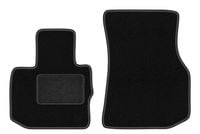 Dywaniki welurowe przód BMW X4 G02 2018- czarne dopasowane