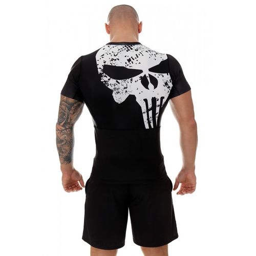 Poundout rashguard Hate 2.0  Texture czarny Rozmiar - M na Arena.pl