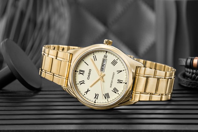zegarek męski casio mtp-v006g-9budf + box zdjęcie 6