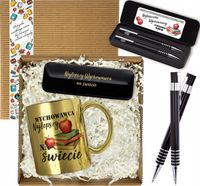 Zestaw Prezentowy na Dzień Nauczyciela dla Wychowawcy Długopis Kubek