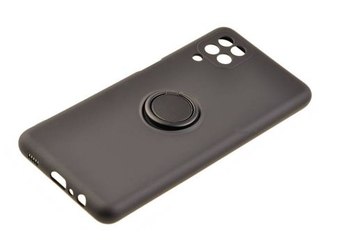 Etui Silicone Ring do Samsung Galaxy A12 czarny na Arena.pl