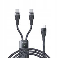 2 x KABEL YESIDO TYPE-C 2W1 100W SZYBKIE ŁADOWANIE DO TELEFONU SMARTFONA