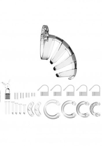 chastity model 02 transparent pas cnoty przeźroczysty man cage na Arena.pl