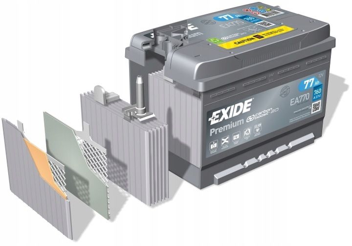 AKUMULATOR SAMOCHODOWY EXIDE PREMIUM 72AH 720A 72 AH EA722 zdjęcie 2