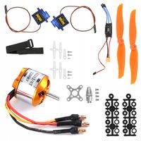 2212 KV2200 BEZSZCZOTKOWY SILNIK 30A ESC XT60 ŚMIGŁO SERVO 6035 ŚMIGŁO