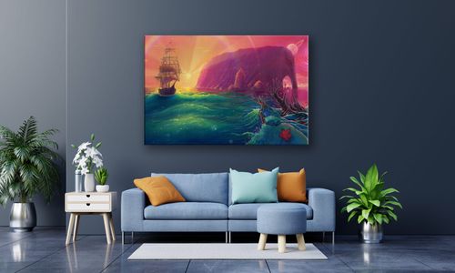 OBRAZ NA PŁÓTNIE 119 Kraina marzeń 90x60cm na Arena.pl