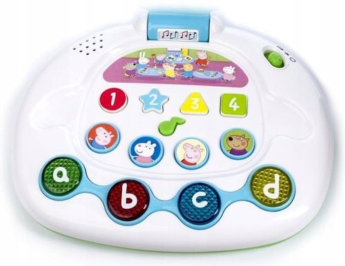 LAPTOP EDUKACYJNY DLA DZIECI po polsku INTERAKTYWNY KOMPUTER ŚWINKA PEPPA na Arena.pl