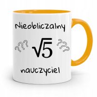 Kubek Złoty Prezent Dzień Nauczyciela Z Nadrukiem Ze Zdjęciem