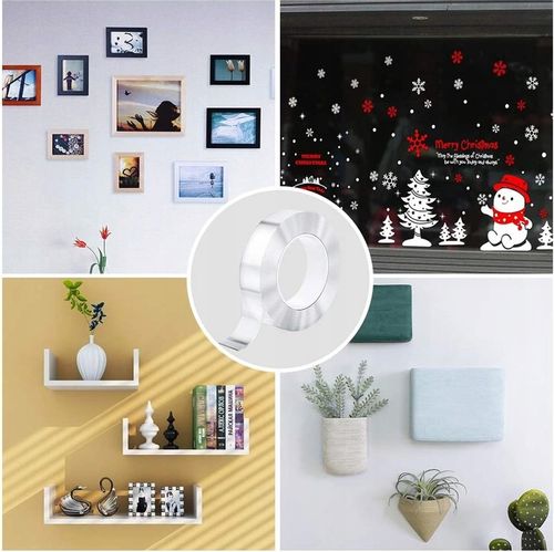 DWUSTRONNA TAŚMA NANO WIELOKROTNEGO UŻYTKU MOCNA na Arena.pl