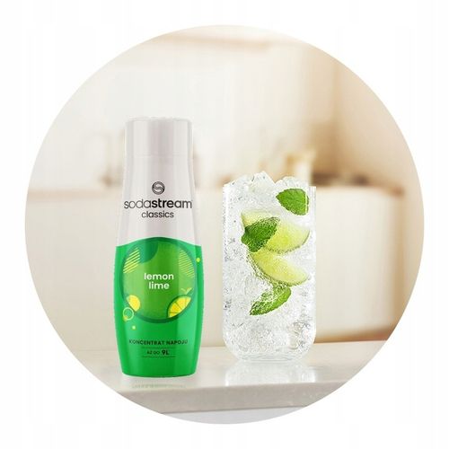 Zestaw Syrop koncentrat do wody SodaStream Lemon Lime 2x440 ml Torba GRATIS na Arena.pl