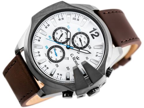 ZEGAREK G. ROSSI - E6122A - EXCLUSIVE (zg249d) + BOX na Arena.pl