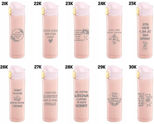 Kubek Termiczny z grawerem 420ml Twój Tekst dla Nauczyciela prezent na Arena.pl