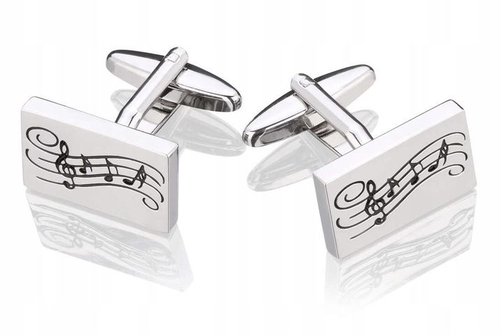 Spinki do mankietów X2 Muzyka zdjęcie 4