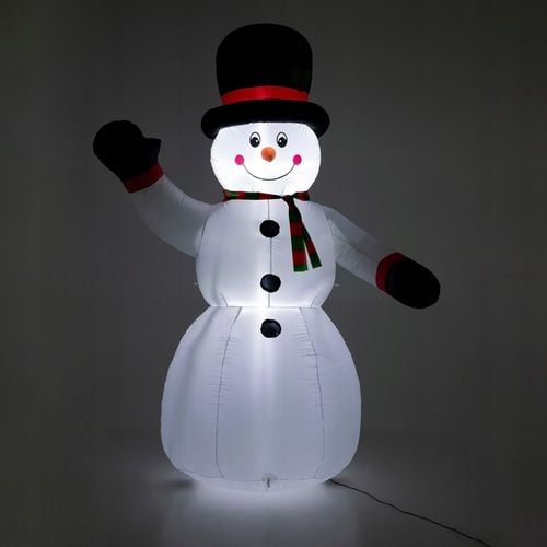 BAŁWAN nadmuchiwany ŚWIECĄCY DUŻY pompowany LED 180cm dmuchaniec na Arena.pl