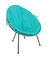 Poduszka Acapulco wodoodporna na fotel Oxford turkus