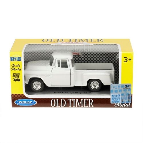 Model 1:34 CHEVY Stepside, biały na Arena.pl