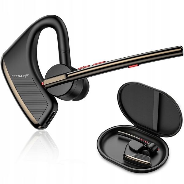 Słuchawka Bluetooth 5.2 Feegar BOND SE 24h CVC DSP zdjęcie 4