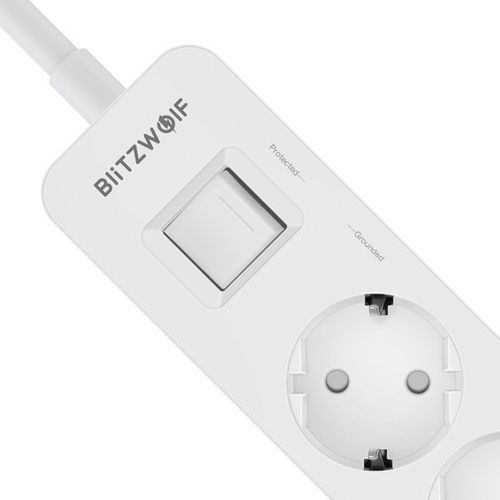 Inteligentna listwa zasilająca BlitzWolf BW-PS1 3x USB na Arena.pl