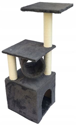 DRAPAK DLA KOTA WIEŻA LEGOWISKO do leżenia DOMEK Budka 4 Poziomy Tuba na Arena.pl