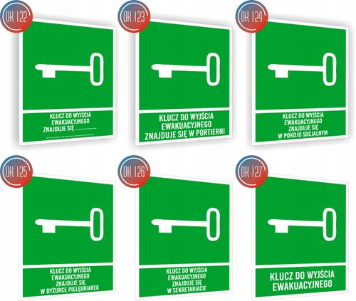 Tabliczka ewakuacyjna z nadrukiem 20x15 ciągnąć pull na Arena.pl