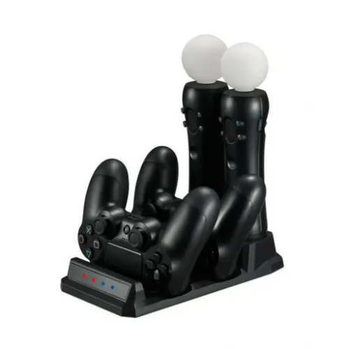 DUŻA Ładowarka STACJA DOKUJĄCA do PS4 DualShock MOVE Kontroler Pad 4w1 na Arena.pl