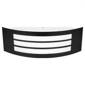 OPRAWA ARCHITEKTONICZNA DORIS E27 STAL NIERDZEWNA IP44 CZARNA