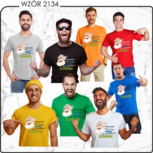 Koszulka z nadrukiem na PREZENT SUPER DZIADEK na Arena.pl