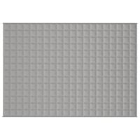 Koc obciążeniowy, szary, 135x200 cm, 6 kg, tkanina