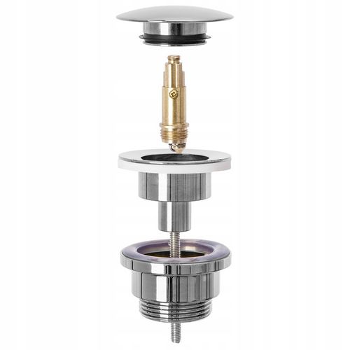 KOREK UMYWALKOWY KLIK KLAK DO UMYWALKI z Przelewem Bez Przelewu UNIWERSALNY na Arena.pl