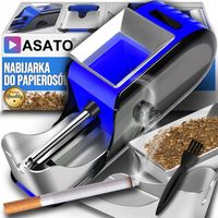 Nabijarka DUŻA Do Papierosów Tytoniu PREMIUM Elektryczna Tytoń Gilzy 8mm