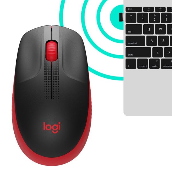 MYSZ BEZPRZEWODOWA LOGITECH M190 RED zdjęcie 3