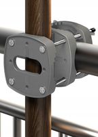 UCHWYT NA PARASOL BALKONOWY PODSTAWA STOJAK NA BALKON METALOWY SOLIDNY