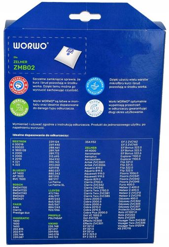 WORKI DO ODKURZACZA ZELMER METEOR 2 ODYSSEY ELF 2 na Arena.pl