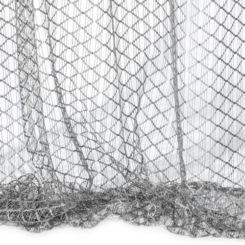 Firana gotowa na przelotkach AIDEN 140x250 Eurofirany srebrna na Arena.pl