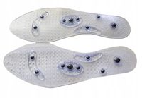 Wkładki do butów lecznicze masujące magnetyczne