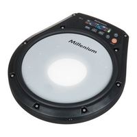 Pad perkusyjny do ćwiczeń treningowy dla perkusistów Millenium RT-1 8" 20cm