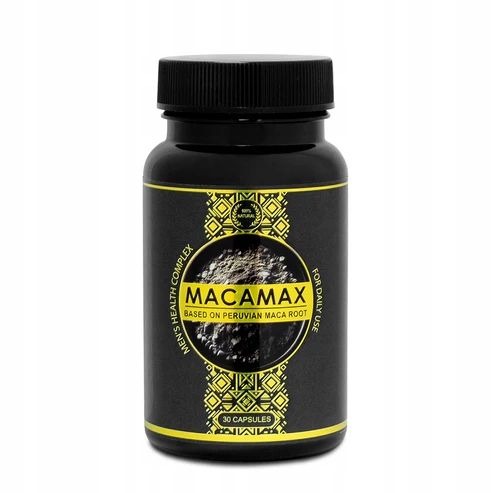 MACA MAX - Ultimate Strength & Vitality Boost (30 kapsułek) zdjęcie 1