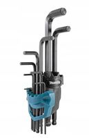 MAKITA B-65894 KLUCZE IMBUSOWE Z KULKĄ ZESTAW 9szt