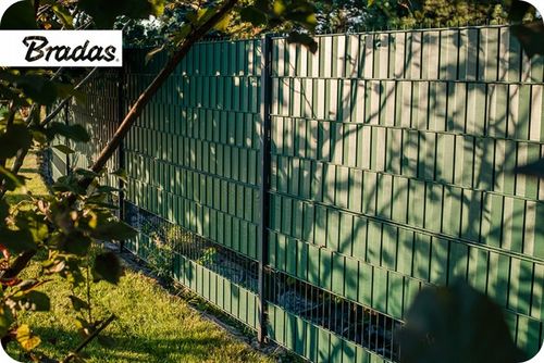Taśma ogrodzeniowa brązowa 19 cm x 35 m OSŁONA NA OGRODZENIE PANELOWE PŁOT na Arena.pl