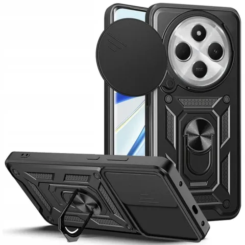 Etui CamShield Pro do Redmi 14C / POCO C75 Ring Tech-Protect zdjęcie 1