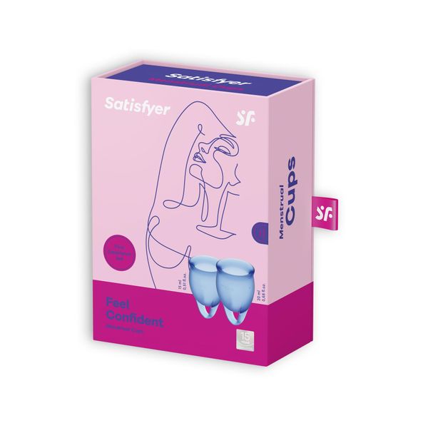 Feel Confident Menstrual Cup Dark Blue zdjęcie 1
