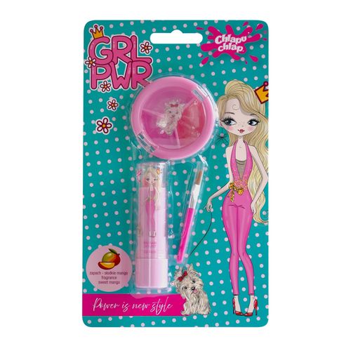 CHLAPU CHLAP Błyszczyk do ust + Balsam Girl Power - słodkie mango na Arena.pl