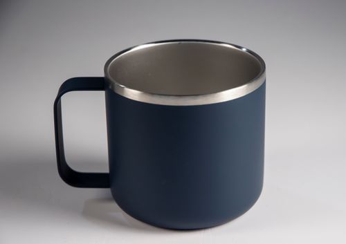 Kubek ze stali nierdz. logo, grawer 350 ml 5szt. 8,5 cm x 8 cm niebieski na Arena.pl