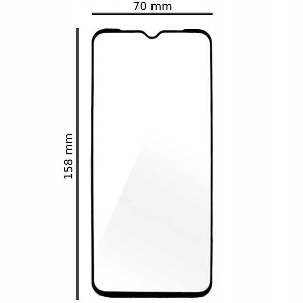 Spacecase Glass 5D Oppo A15 zdjęcie 4