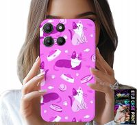 ETUI DO MOTOROLA MOTO G15 - LOVE CAT, WZORY Z KOTAMI KOTY, POKROWIEC